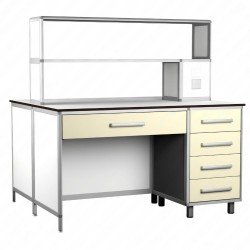 Стол лабораторный-островной А-СЛО.02.01 ЭЛИТ