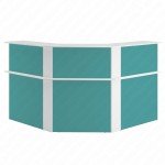 Стол администратора ПМ.01.00 серия "ЭКОНОМ"              