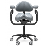 Стул медицинский для микроскописта "Меркури Элит Экспорт Блэк" | Mercury ELITE Export Black, HX001-32