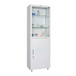 Медицинский металлический шкаф МД 1 1760/SG