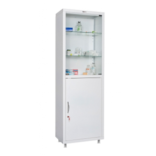 Медицинский металлический шкаф МД 1 1760/SG