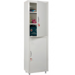 Шкаф медицинский металлический МД 1 1650/SS