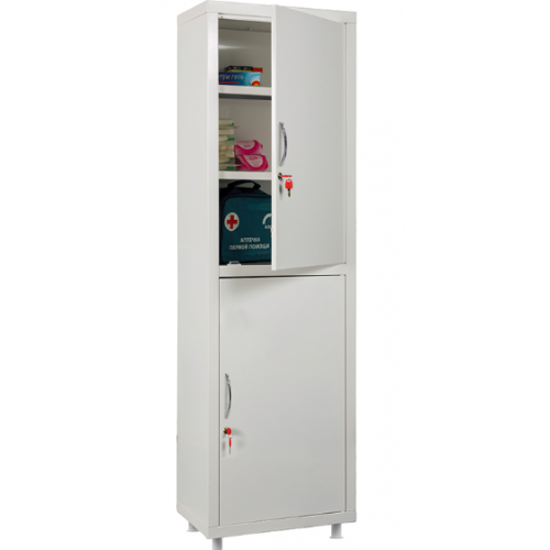 Шкаф медицинский металлический МД 1 1650/SS