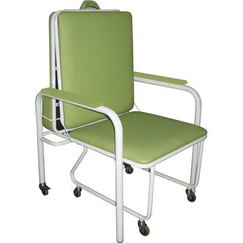 Кресло-кровать медицинское  трехсекционное складное на колесах 182-02