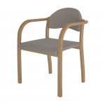Кресло деревянное ИС-Астра для физиокабинета 