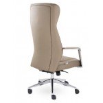 Кресло руководителя EPIK А-112-G L113 (кэмел) хром, натуральная кожа