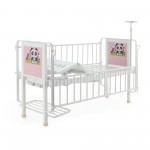 Кровать медицинская  детская трехсекционная ММ-К4-4.1 механическая