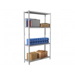 Стеллаж металлический ПР-ST 200KD/100X30/4 c четырьмя полками