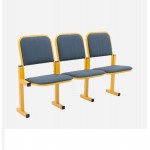 Секция стульев для конференц зала YH 12-03 c креплением к полу