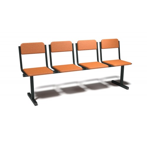 Секция стульев д ля посетителей С440.02М с мягкими сиденьями