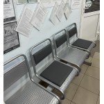 Секция стульев разборная с перфорацией СС-482 (аналог Вояж)