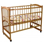 Кровать для младенца ТФ-204 деревянная