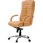 Кресло для рабочего кабинета F-Орион со стеганой спинкой