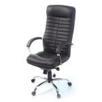 Кресло для рабочего кабинета F-Орион со стеганой спинкой