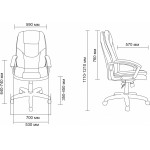 Кресло компьютерное  кожаное AV-121 для дома