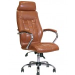 Кресло для кабинета директора AV-130 каркас хром