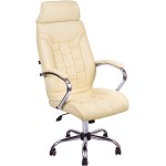Кресло для кабинета директора AV-130 каркас хром