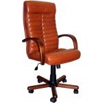 Кресло для кабинета ST-Браво кожаное