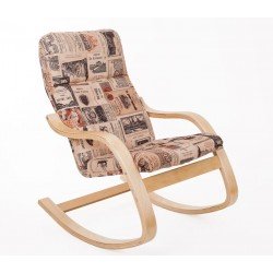 Кресло-качалка деревянное классическое ЭЙР