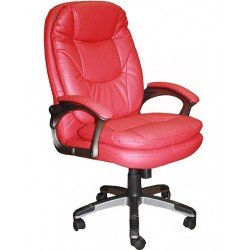 Кресло офисное кожаное STNika с мягкими накладками