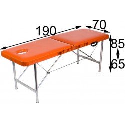 Стол для массажа КФ-190/70Р регулируемый по высоте