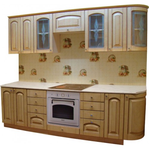 Готовая кухня Патина Беленый Дуб-4
