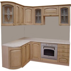 Готовая кухня Патина Беленый Дуб-5