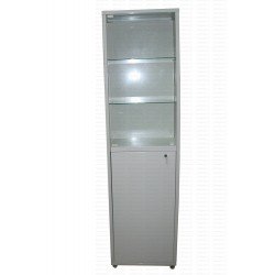 Шкаф металлический со стеклом С-ШМО-1850С