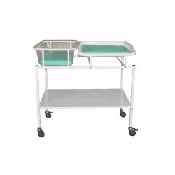 Кроватка для  новорожденного с пеленальным столиком 186