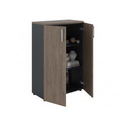 Шкаф офисный  NW 1280 двухдверный закрытый