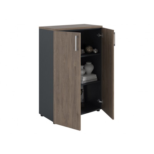 Шкаф офисный  NW 1280 двухдверный закрытый