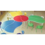 Стол для детского сада фигурный  Ф-К