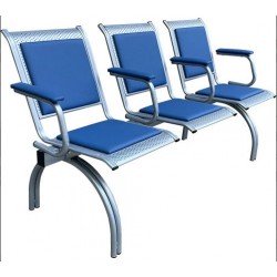 Секционные стулья СС-432р с подлокотниками