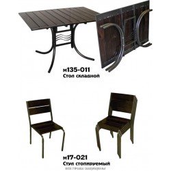 Складные столы.Стол складной для кафе М135-011