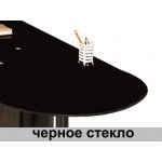 Компьютерный стол из стекла ССК-3 малогабаритный