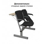 Блок стульев М116-032 2х-местный