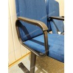 Секция кресел КМ 6М София М с откидными сидениями