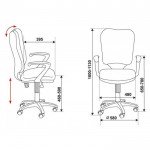 Кресло рабочее СТ-СН 540 для кабинета врача