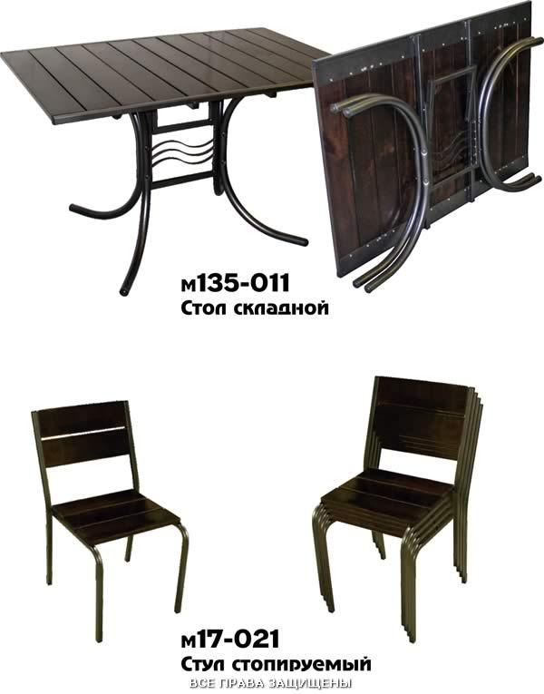 Столы и стулья польша