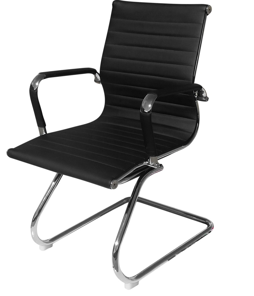 Кресло для посетителей LMR-102n черное